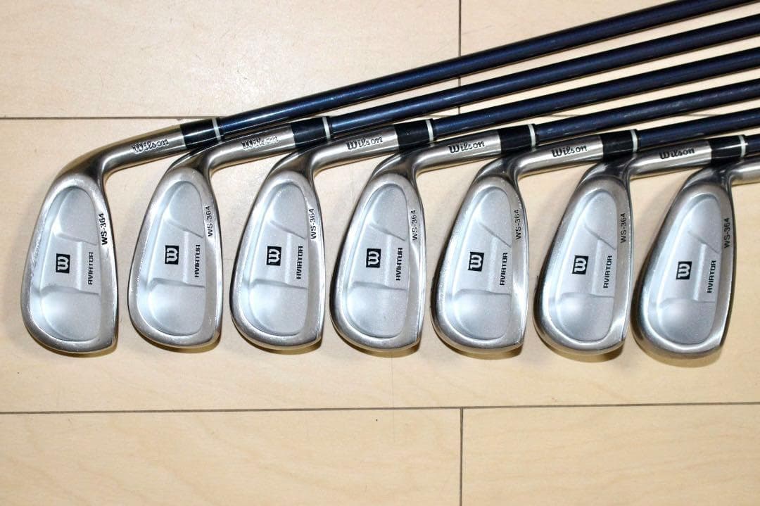 ウィルソン AVIATOR等 ゴルフクラブ フルセット❗️