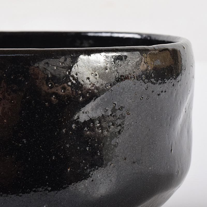 Gojyo　四代楽吉左衛門一入造黒楽茶碗十代楽吉左衛門識箱　M　R8063