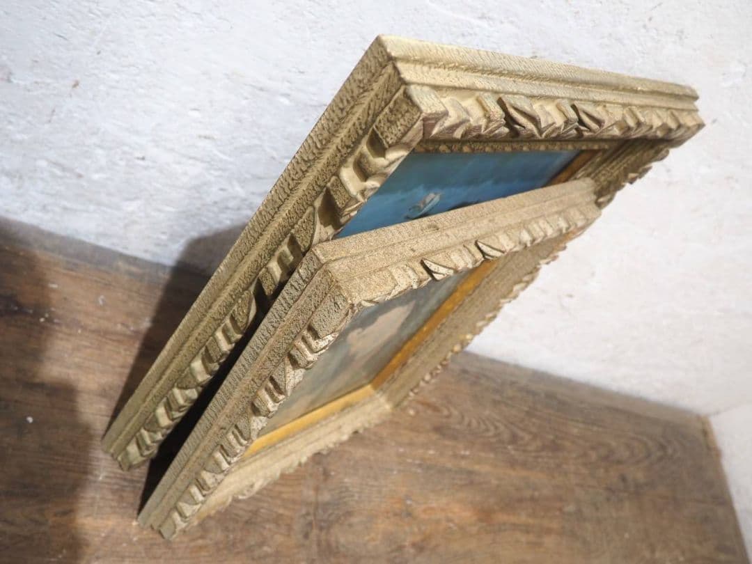 1414 額縁　2枚セット　F3　八つ切り　アートフレーム　油彩　水彩　画材