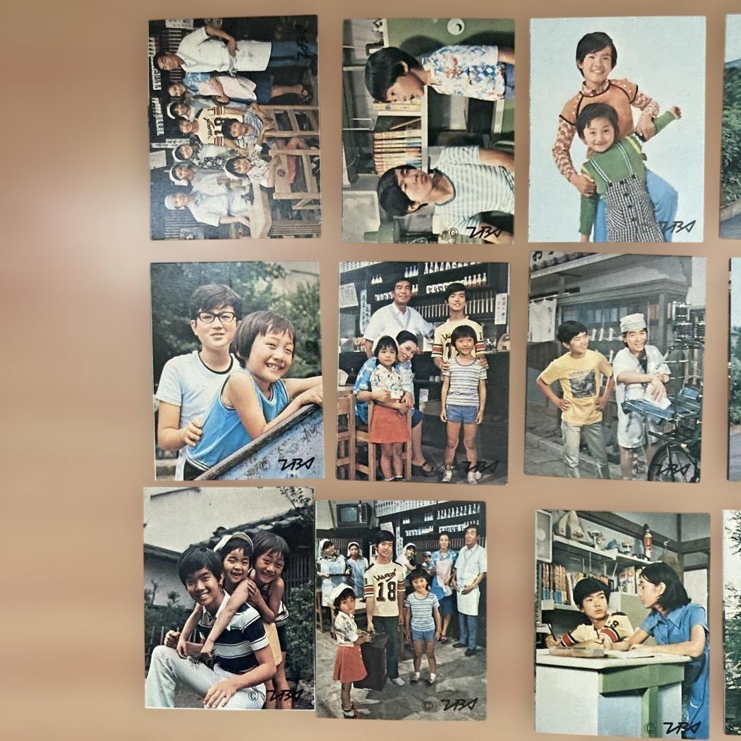 昭和レトロ★駄菓子屋★おそば屋ケンちゃん★ミニカード★15枚