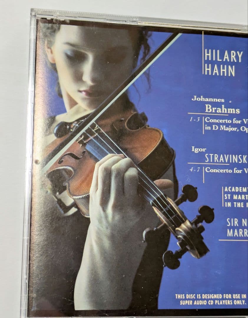 SACD ヒラリー・ハーン　 ブラームス　ストラヴィンスキーバイオリン協奏曲