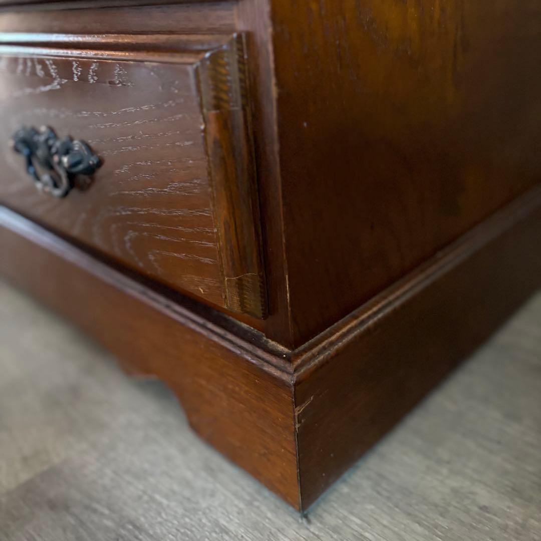 越後民芸家具　5段チェスト　民芸箪笥　クラシカル　②