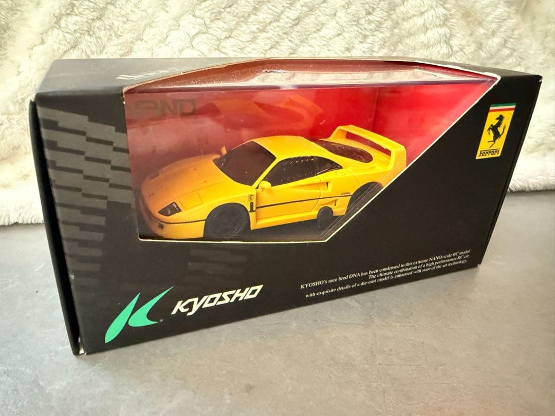 京商 KYOSHO dNANO フェラーリ F40 イエロー