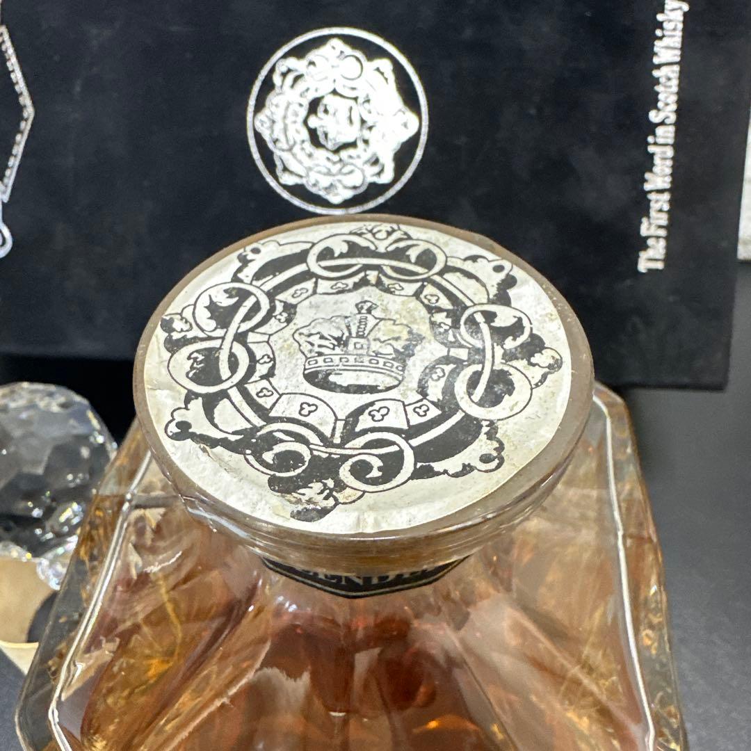 レア　未開栓　古酒 ウシュクベ クリスタル デキャンタ750ml43% 箱替栓付