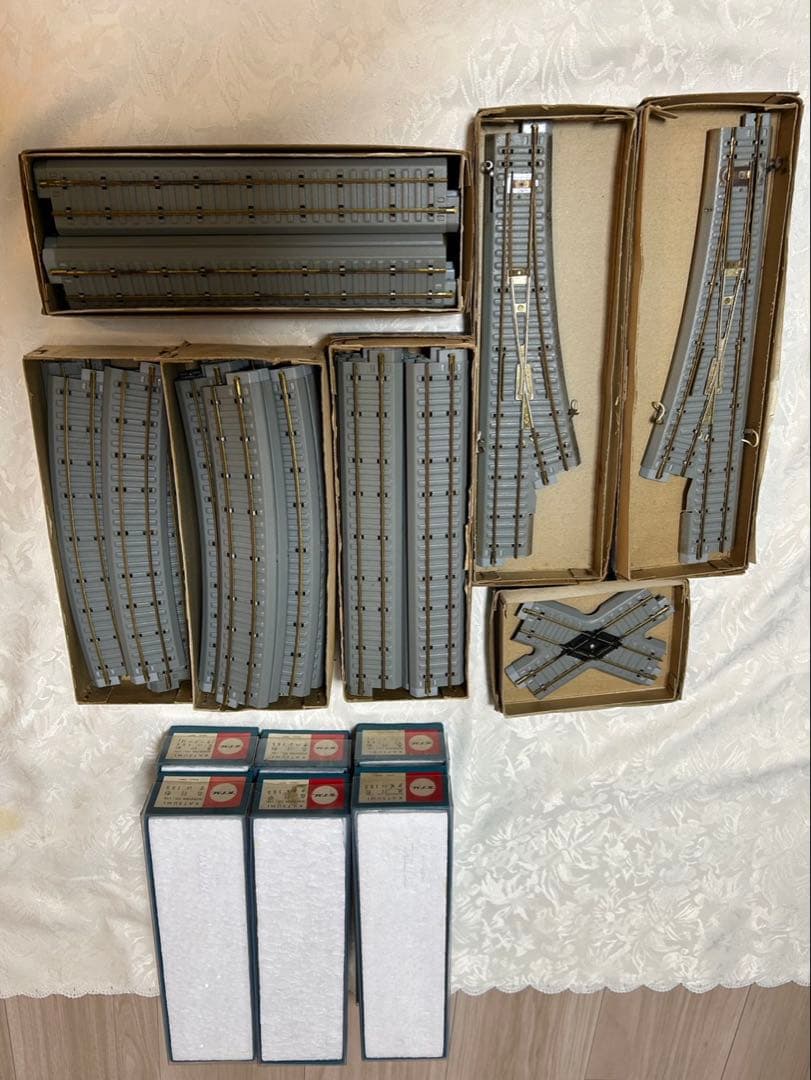 HOゲージ　カツミ　東海道線　2つドア　6両編成　ジャンク