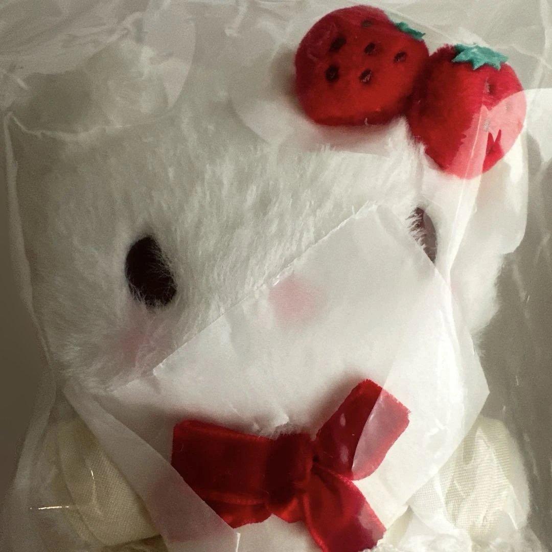 サンリオハローキティ•マイメロディ ショートケーキマスコットチャーム　2点セット