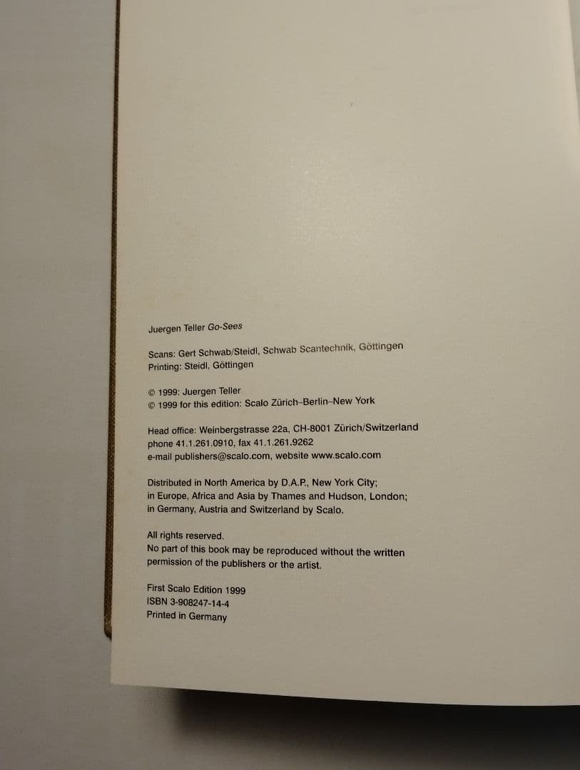 Juergen Teller GO-SEES ユルゲン・テラー 写真集