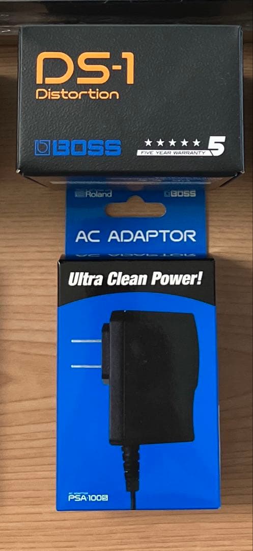 【新品未使用】BOSS DS-1、純正アダプター1個