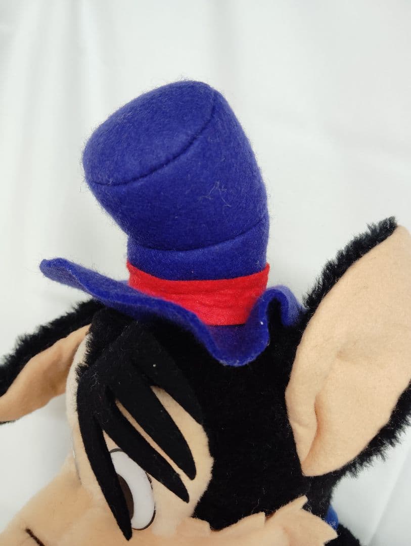 東京ディズニーランド　ビッグバッドウルフ　ぬいぐるみ　レトロ