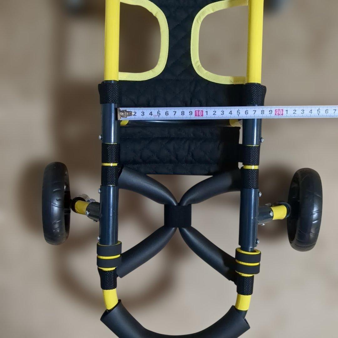 ワンちゃん4輪　リハビリ　食事補助　犬用車椅子　M.ダックス等 犬の歩行器