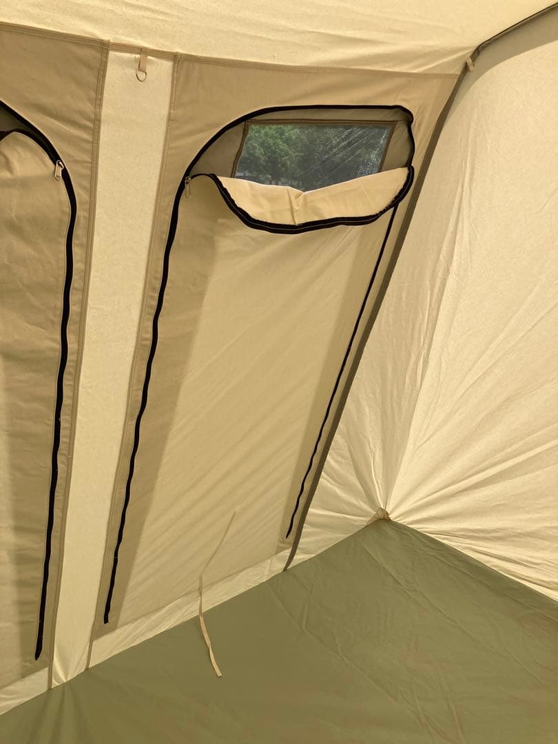 【かじ】① カーカムス スプリングバーテント ホワイトトラベラー US製
