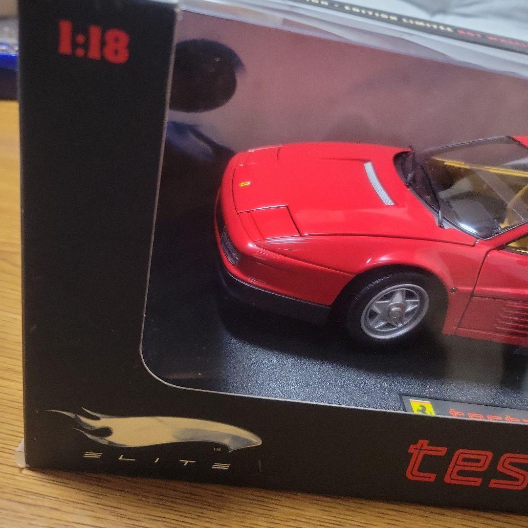 【 未開封品 】マテル エリート 1/18 フェラーリ テスタロッサ