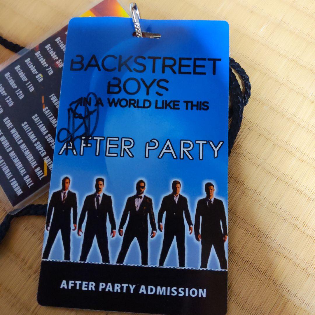 お値下げ　バックストリート・ボーイズ　HOWIE 直筆サイン、マウスパッド追加