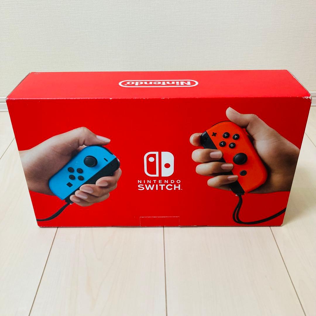 【バッテリー強化版】ニンテンドースイッチ ブルー レッド Switch 本体