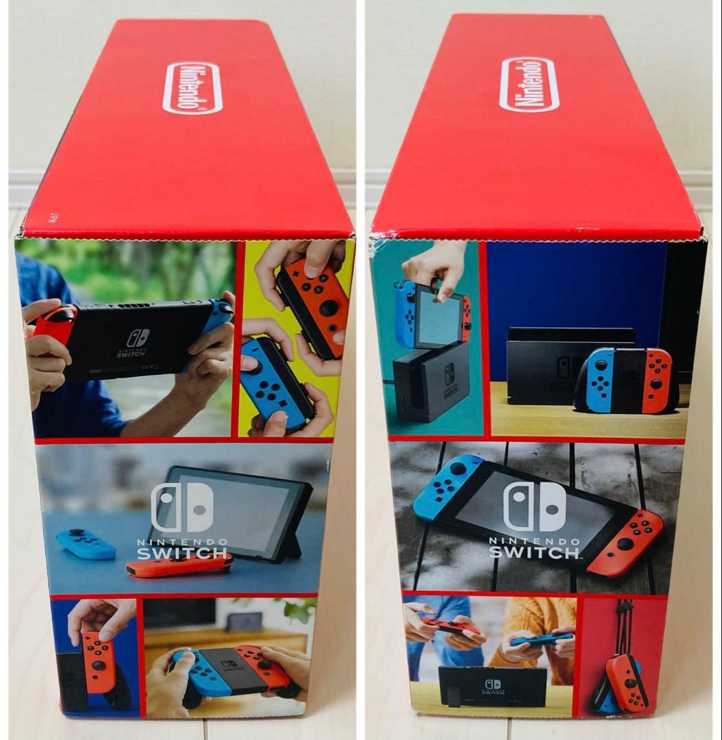 【バッテリー強化版】ニンテンドースイッチ ブルー レッド Switch 本体