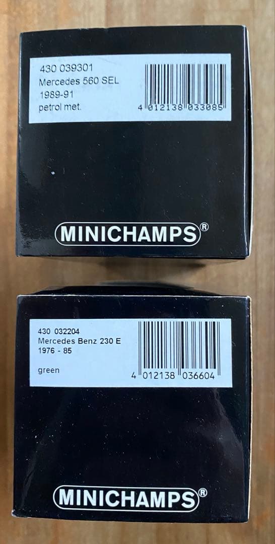 ミニチャンプス MINICHAMPS 1/43 ミニカー メルセデスベンツ