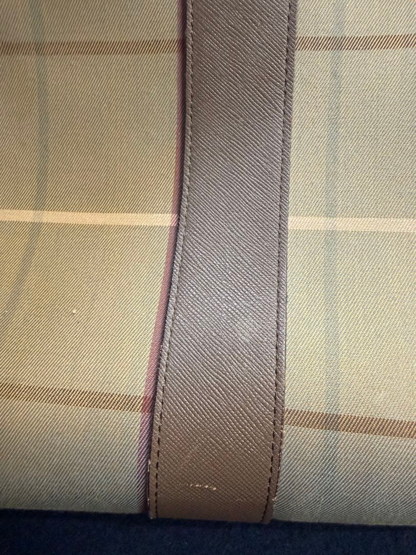 Burberrys チェック柄 ボストンバッグ