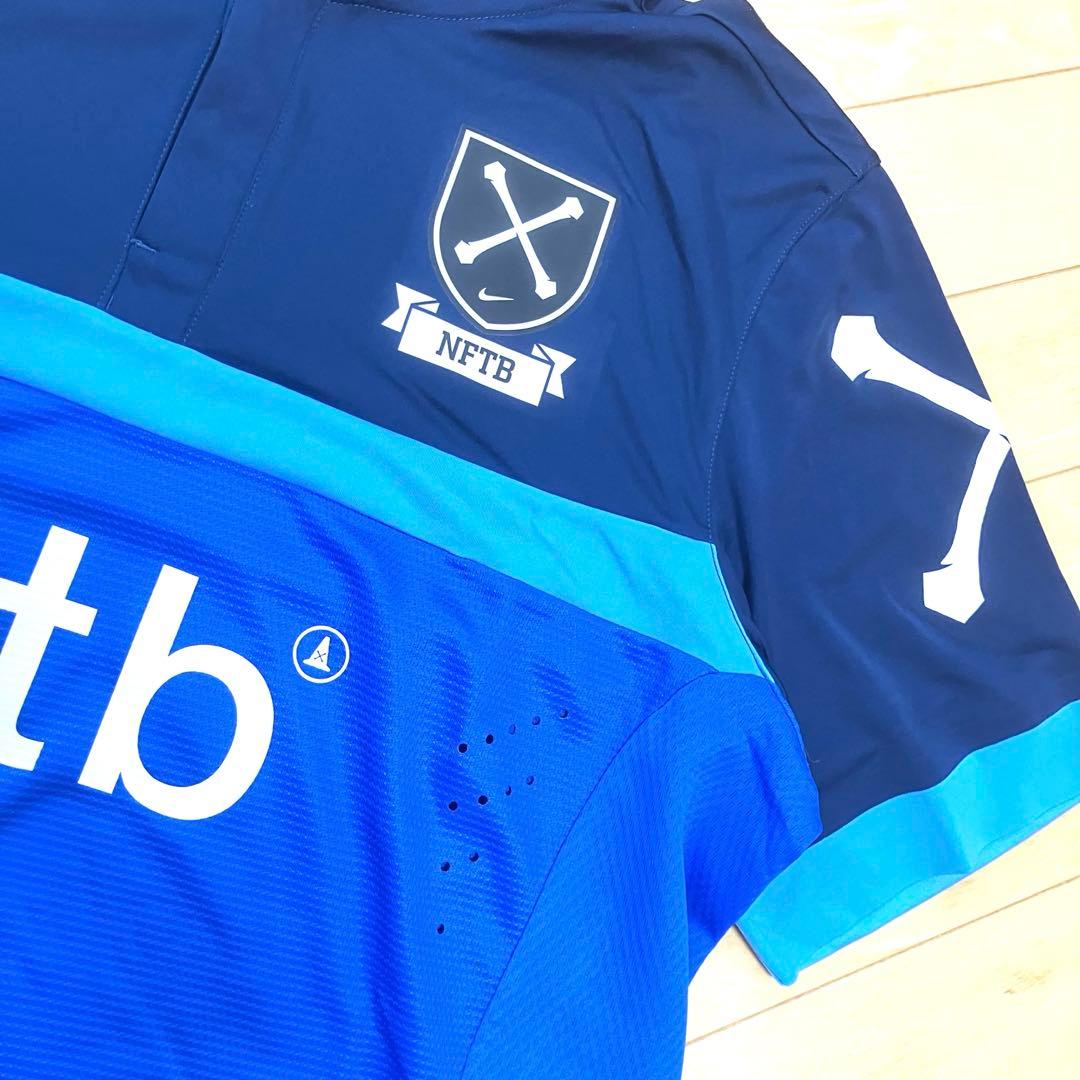 h*4様 極美品希少人気カラーNIKEナイキ NFTBピステプラクティスシャツセ