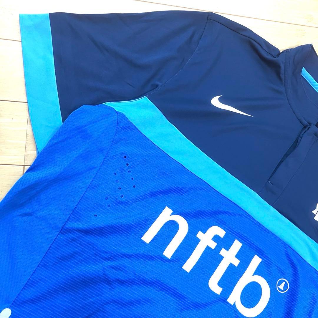 h*4様 極美品希少人気カラーNIKEナイキ NFTBピステプラクティスシャツセ