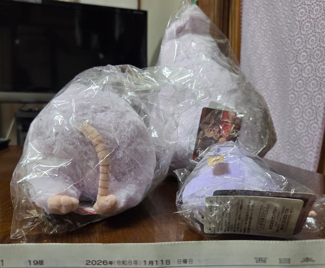 千と千尋の神隠し新品未使用状態の坊ねずみぬいぐるみ4点セットです！