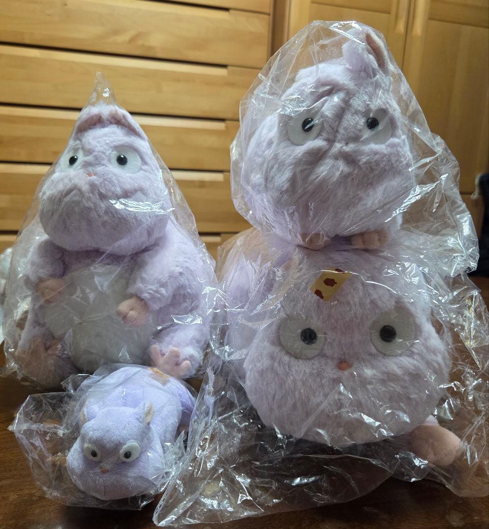千と千尋の神隠し新品未使用状態の坊ねずみぬいぐるみ4点セットです！