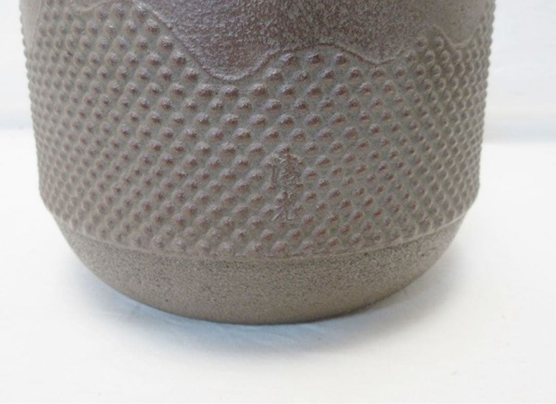 美品 茶道具 焼杉磨入子 置炉 釜師 清光作筒釜 ヤマキ電熱器 3点セット紙箱