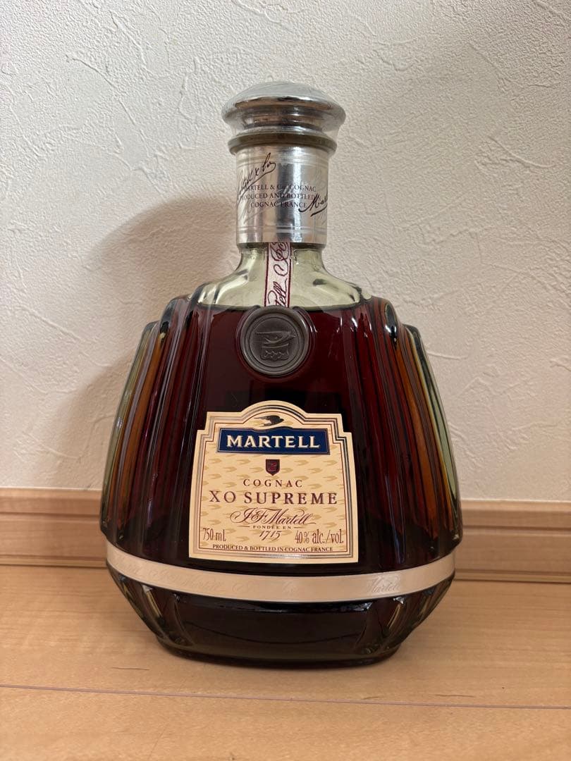 マーテル XO スプリーム コニャック 750ml 箱付き未開封