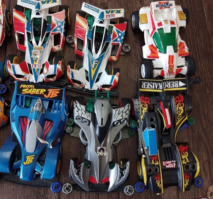 専用　ミニ四駆　本体　10個