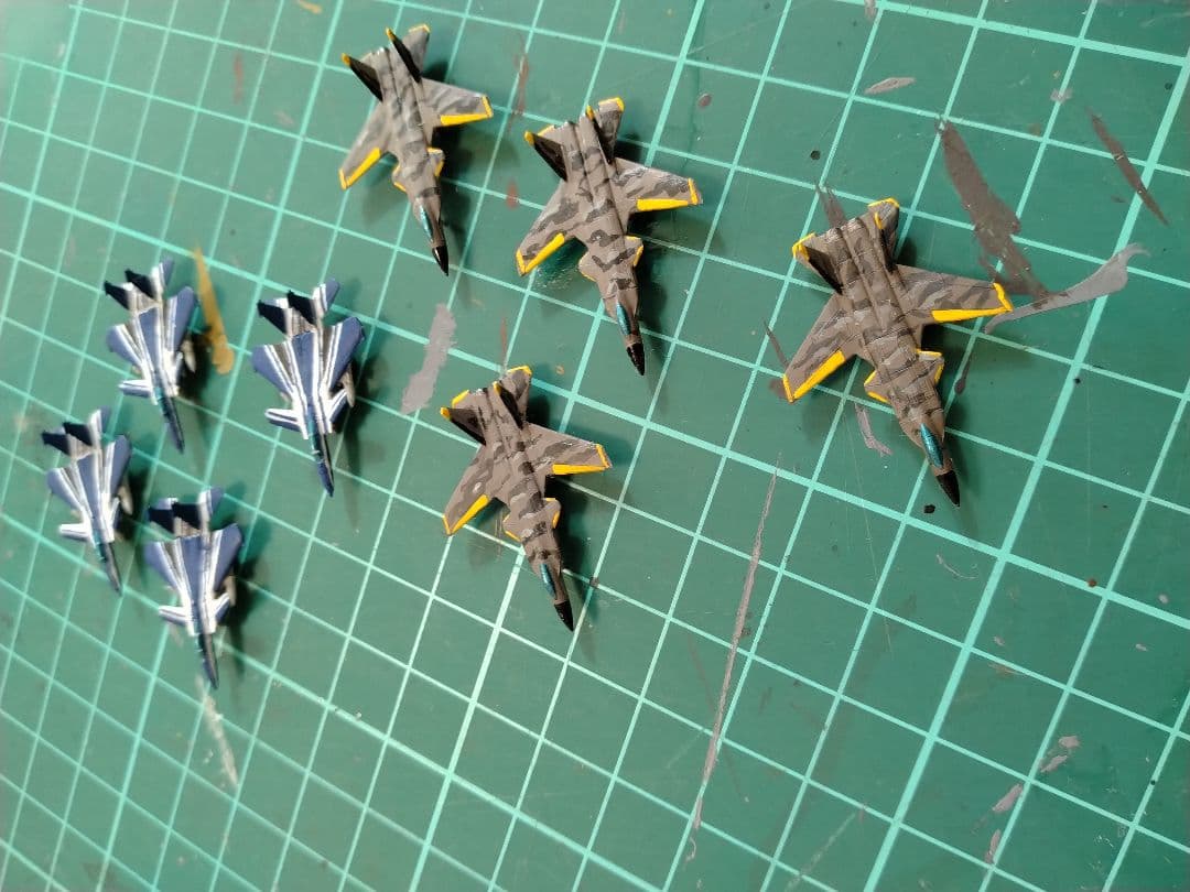 1/700ピットロードスカイウェーブシリーズ等 エースコンバットの名機再現セット