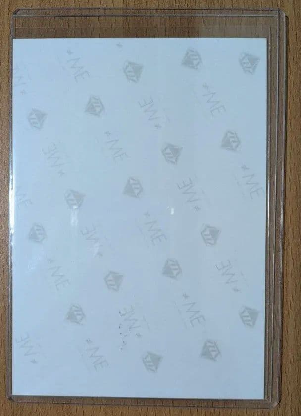 ≠ME 永田詩央里 ごめん、マジで 直筆生写真