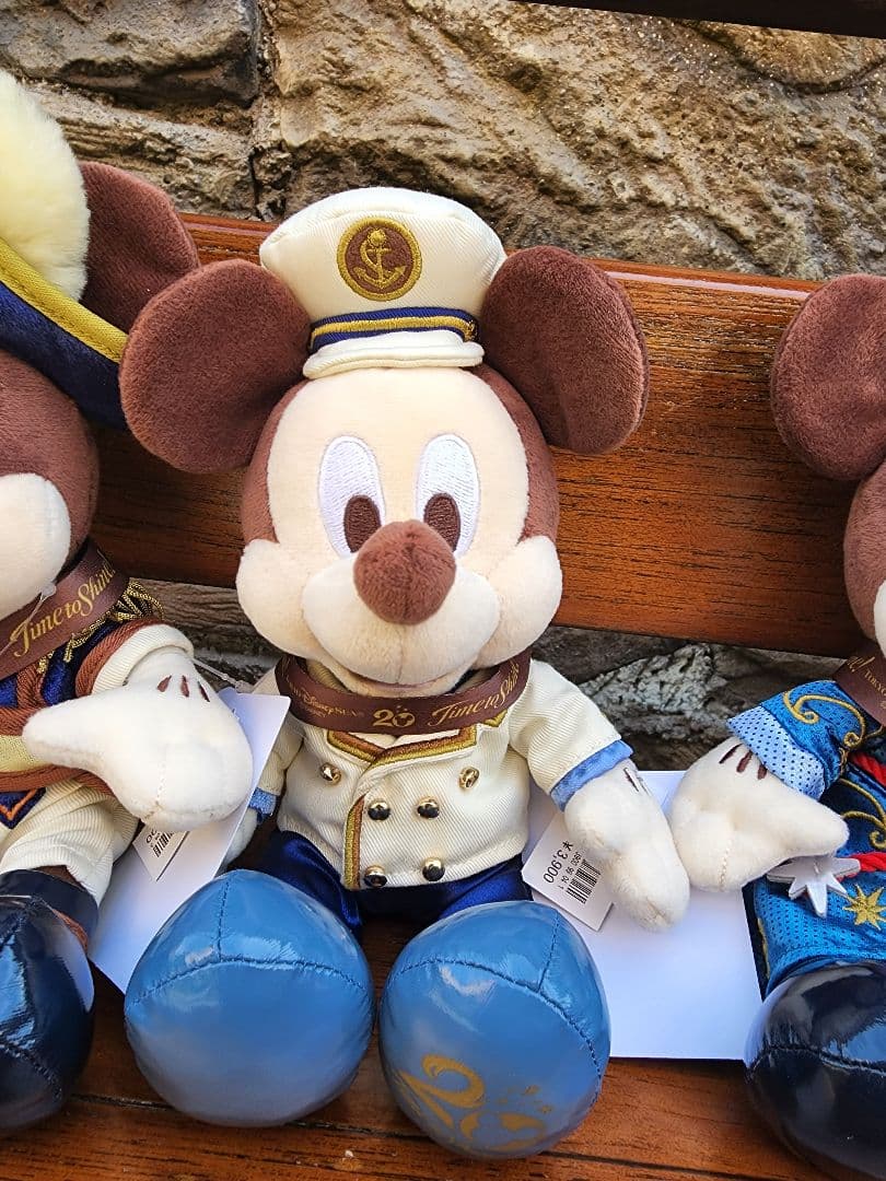 ミッキー 20周年ぬいぐるみ