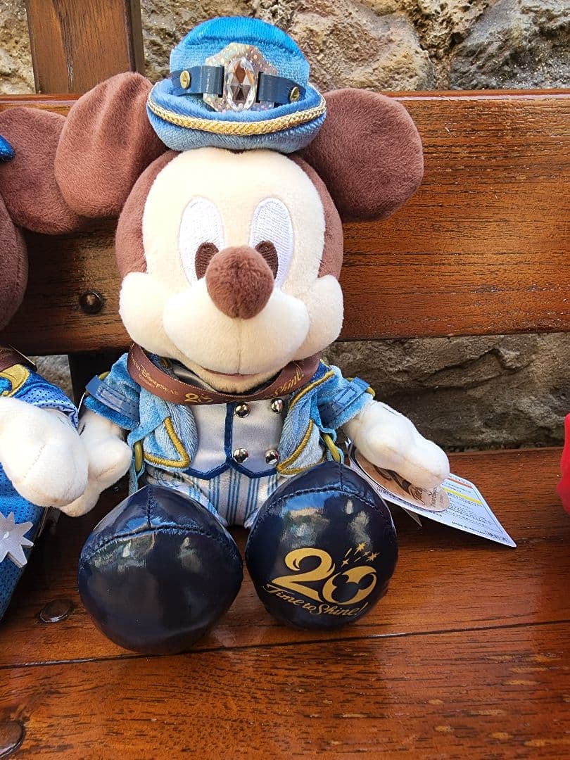 ミッキー 20周年ぬいぐるみ