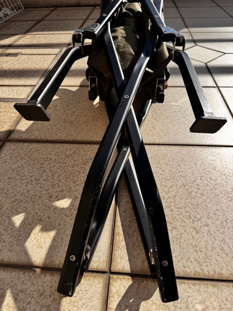 2脚セット peak ローチェアショート　グレー