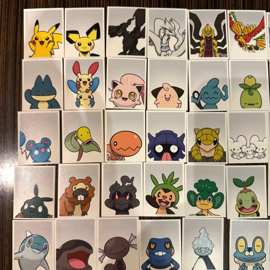 【韓国限定】ポケモンタウン2025withロッテ　証明写真ver2 84枚セット