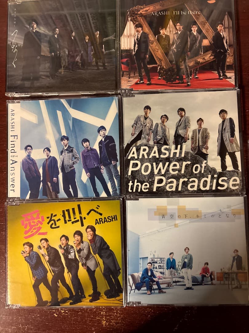嵐シングルCD（通常盤➕初回限定盤）63枚まとめ売り