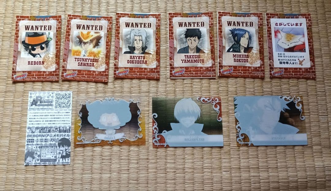 【匿名配送】家庭教師ヒットマンREBORN！ リボアニ 非売品カード