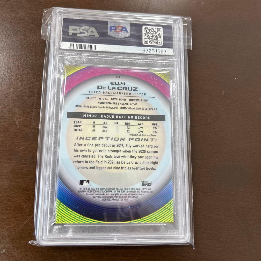 Elly De La Cruz MLB エリーデラクルーズ　PSA10