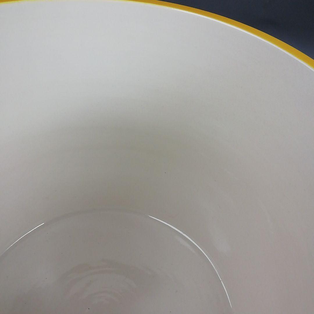 Ｔ９２２　水指　『黄交趾　四季草花花丸』『三室戸 造』　共箱　茶道具