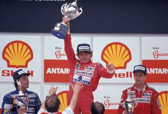 ミニチャンプス 1/18 F1 マクラーレン MP4/6 ホンダ A.セナ