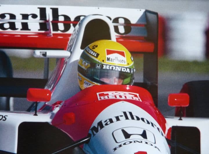 ミニチャンプス 1/18 F1 マクラーレン MP4/6 ホンダ A.セナ