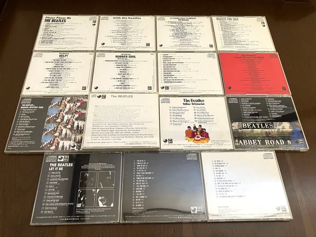 【THE BEATLES全集】14アルバム（CD16枚）