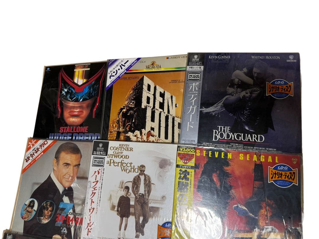 LD レーザーディスク各種　ランボー　007 インディージョーンズ等