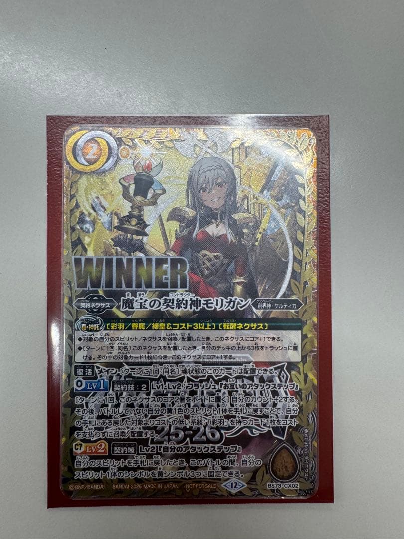 魔宝の契約神モリガン　WINNER版