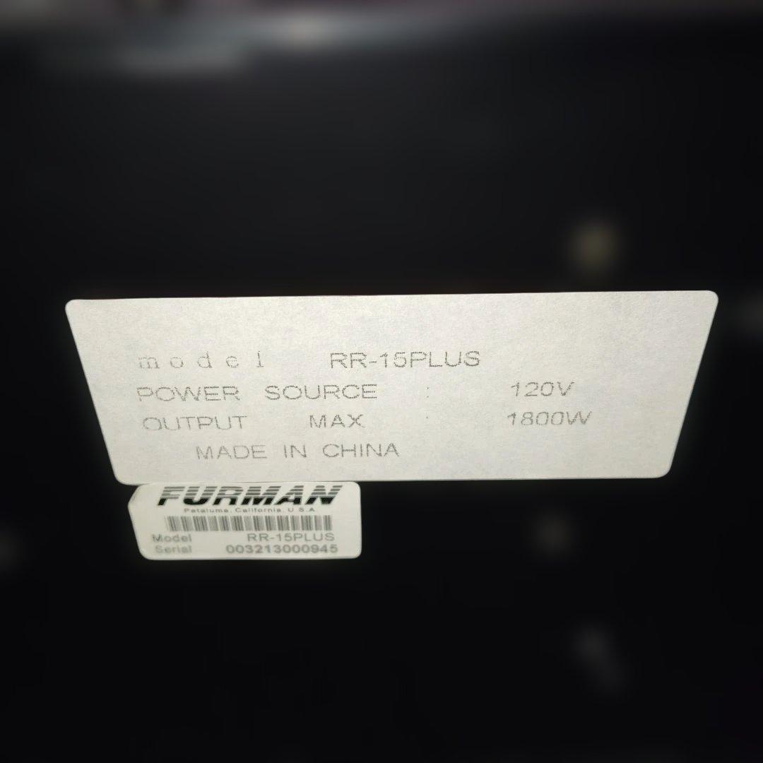 SKB ラックケース 6U ラック FURMAN RackRider 電源