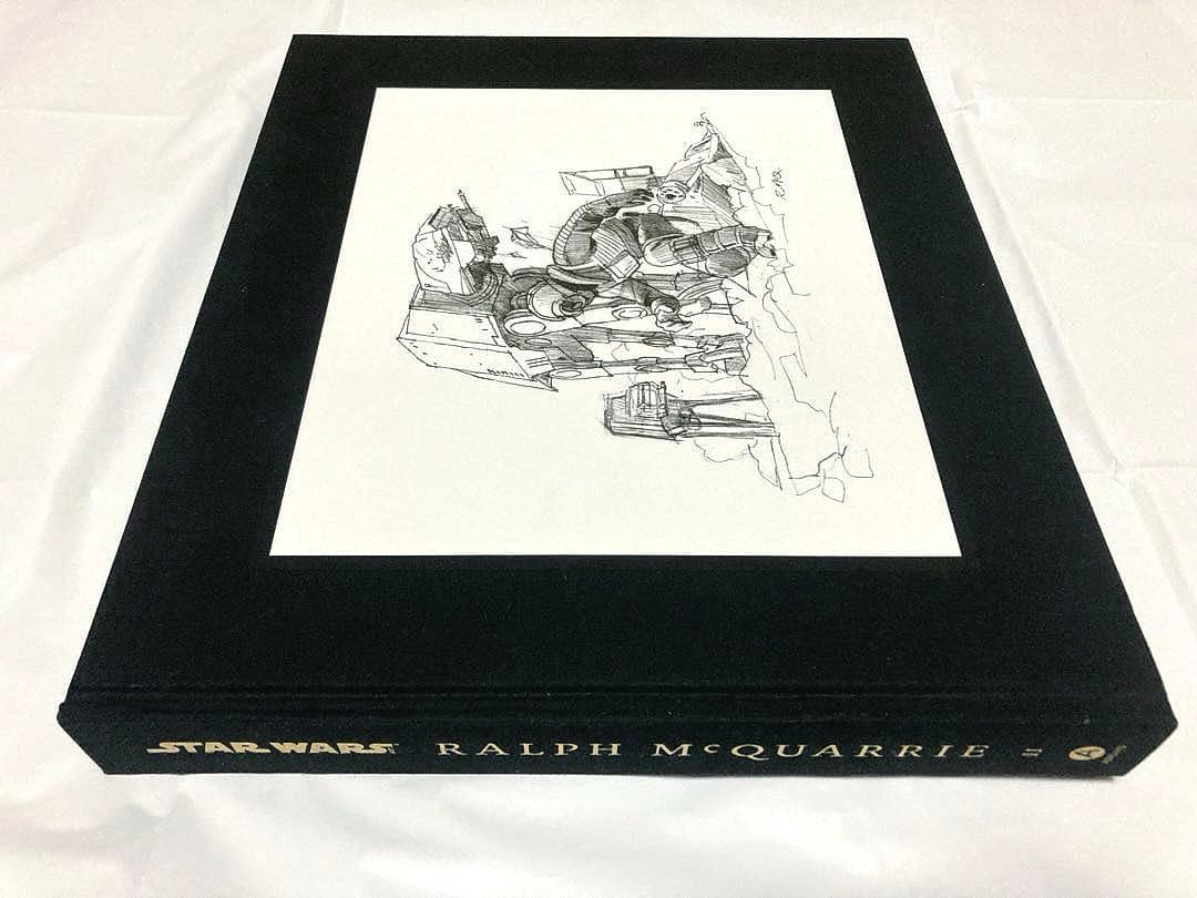 スター・ウォーズ　アート　「ラルフ・マクォーリー」画集　洋書　2冊組　箱入り