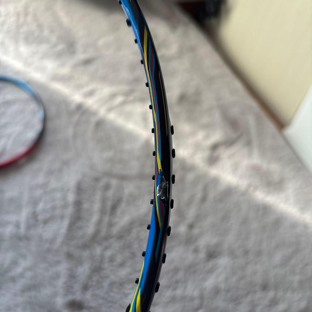 バドミントンラケット 3本セット ジャンク1本