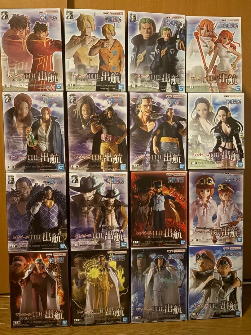 ワンピース THE 出航　プライズ フィギュア まとめ売り