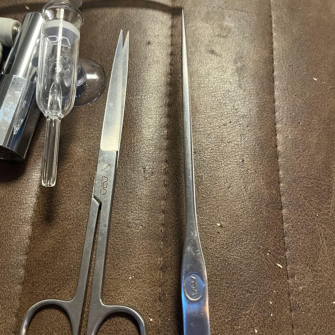 ADA フォレストボトル ハサミ　ピンセット