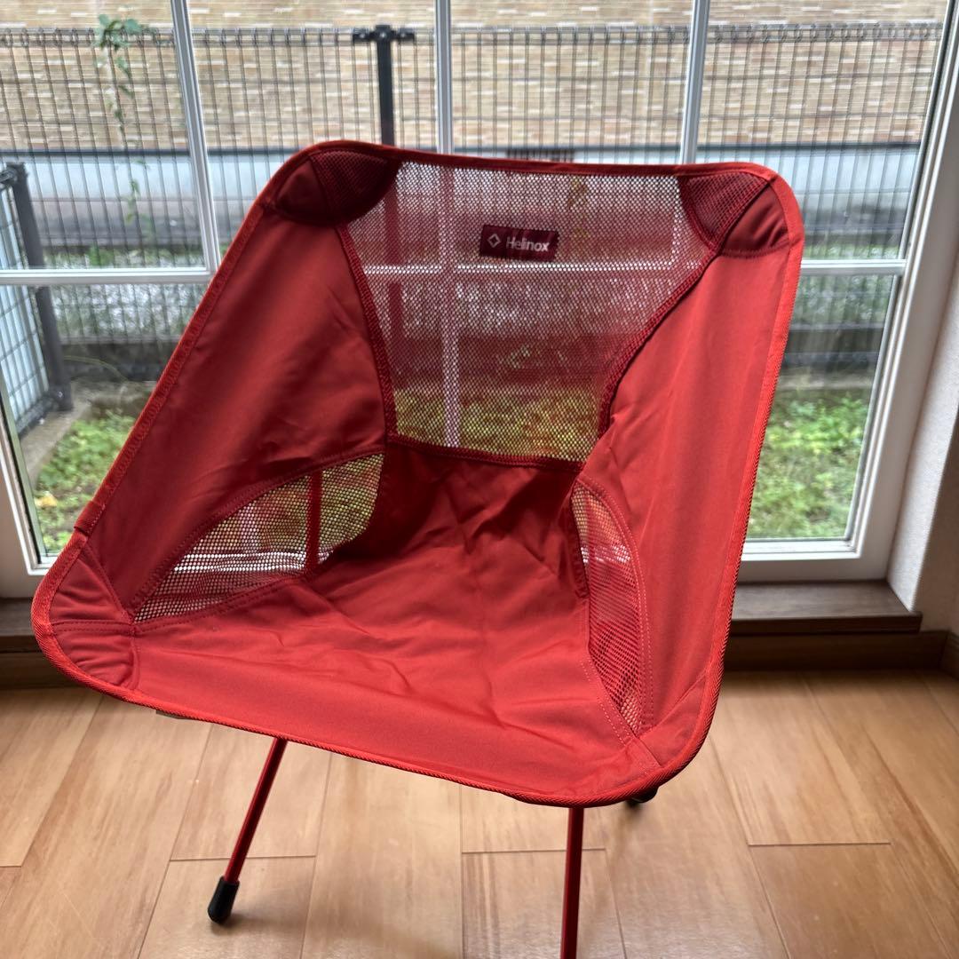 Helinox ヘリノックス chair one チェアワン レッド
