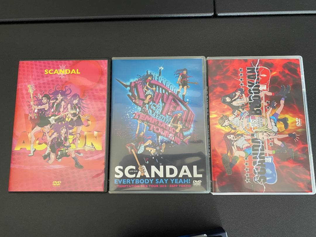 【SCANDAL】CD＆DVDセット　初回限定特典DVD付